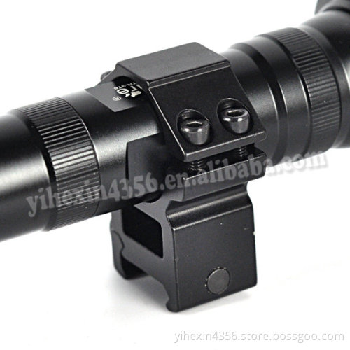 Boruit RJ-0020 3pcs CREE XM-L T6 LED Night Hunting Torch Light With Gun Mount & Pressure Switch